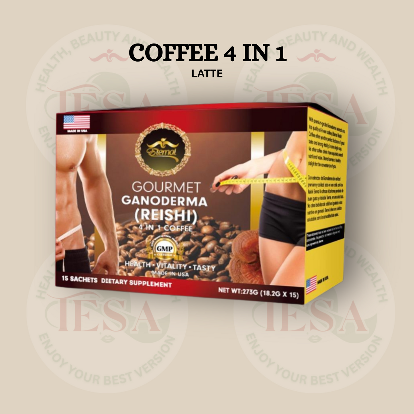 Reishi Ganoderma coffee 4 in 1