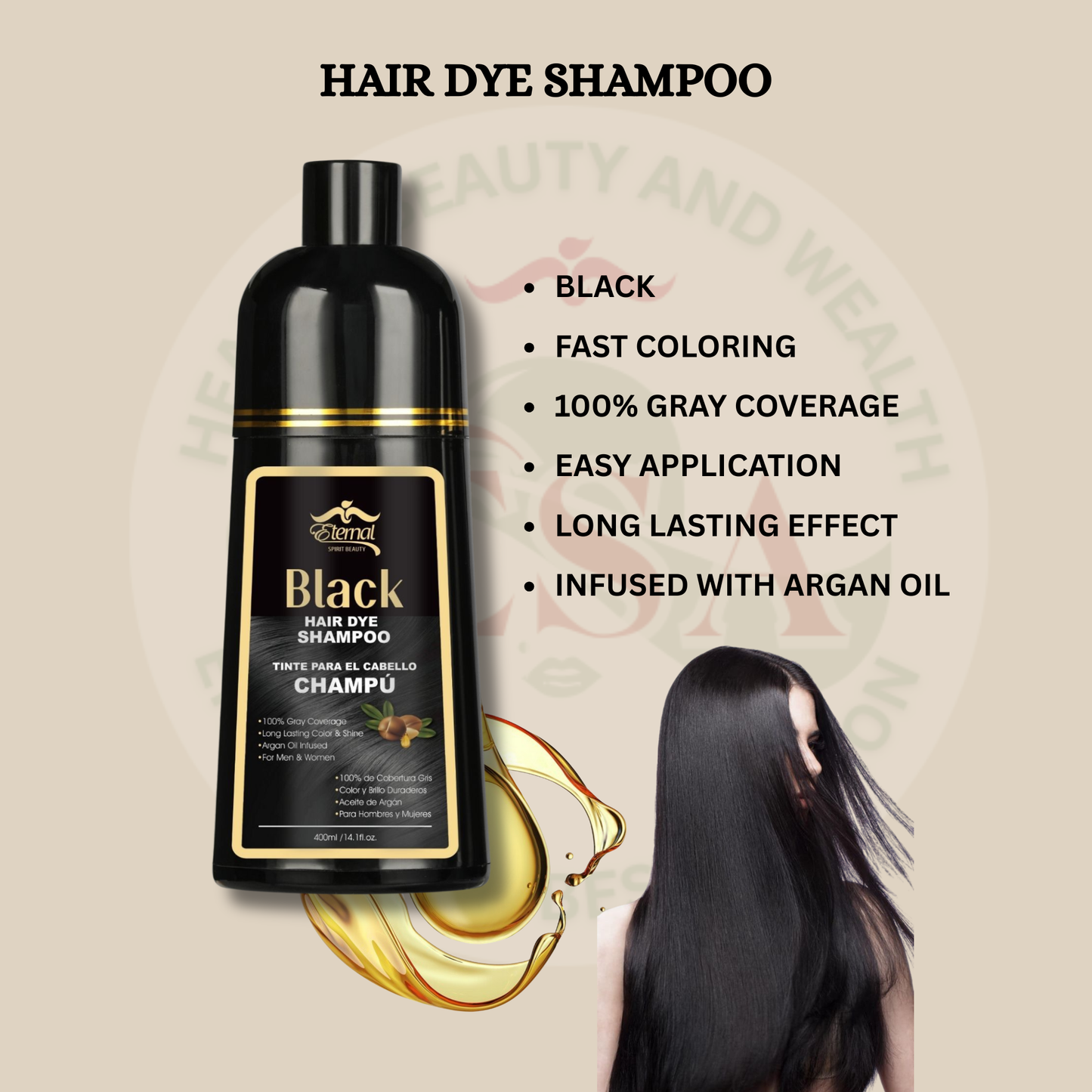 ETERNAL HAIR DYE SHAMPOO