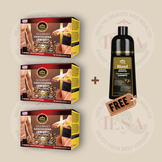 Eternal Ganoderma Coffee 3 pack special plus a gift