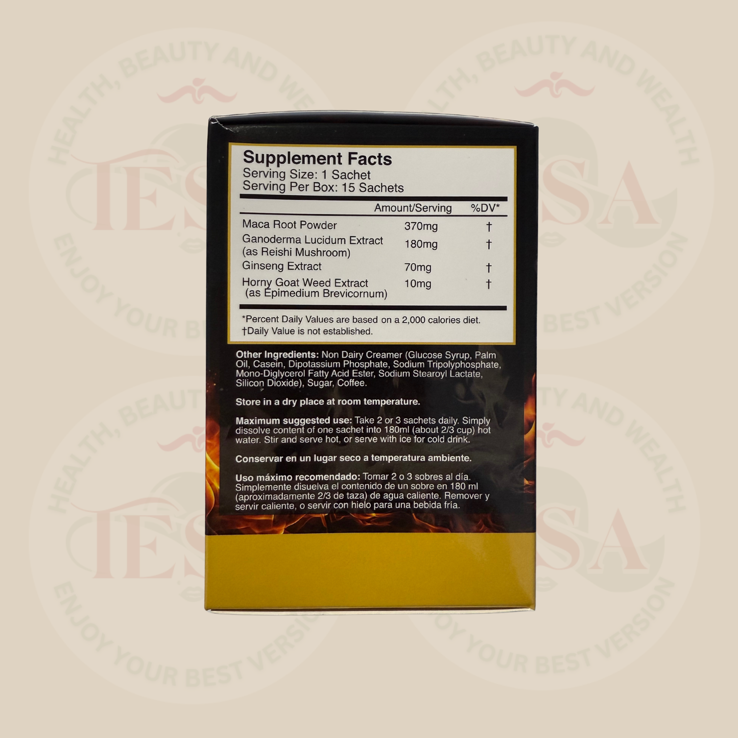 Eternal Reishi Ganoderma Coffee 7 in 1