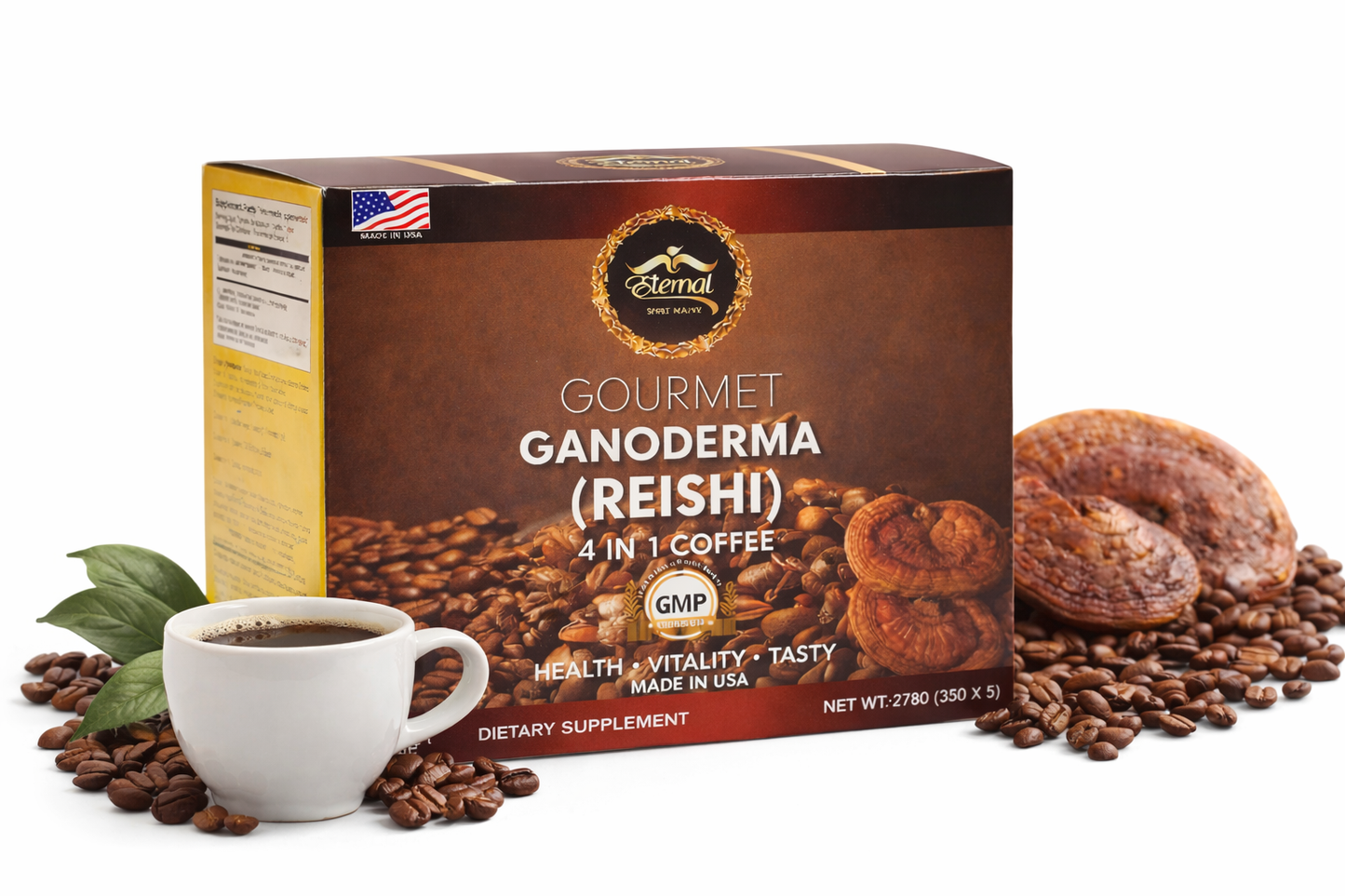 Reishi Ganoderma Coffee 4-n-1 gourmet