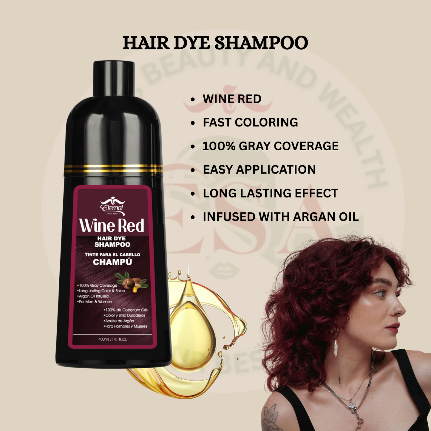 ETERNAL HAIR DYE SHAMPOO